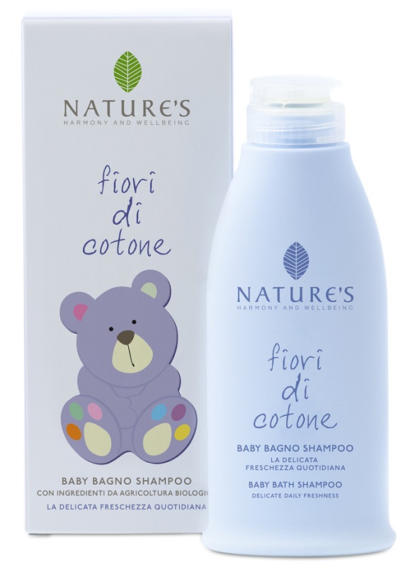 NATURE'S FIORI DI COTONE BABY BAGNO SHAMPOO 150 ML - Fontenova srl