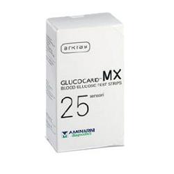 STRISCE MISURAZIONE GLICEMIA GLUCOCARD MX 25 PEZZI - Fontenova srl