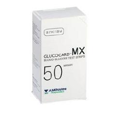 STRISCE MISURAZIONE GLICEMIA GLUCOCARD MX 50 PEZZI - Fontenova srl