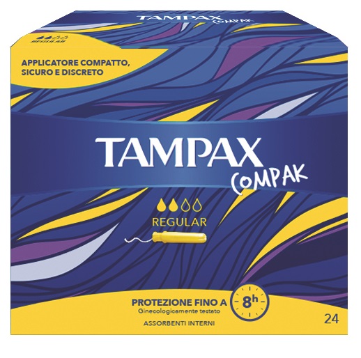 TAMPAX COMPAX REGULAR 24 PEZZI - Fontenova srl