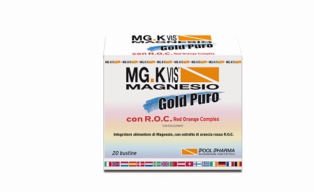 MGK VIS MAGNESIO GOLD PURO 20 BUSTE - Fontenova srl