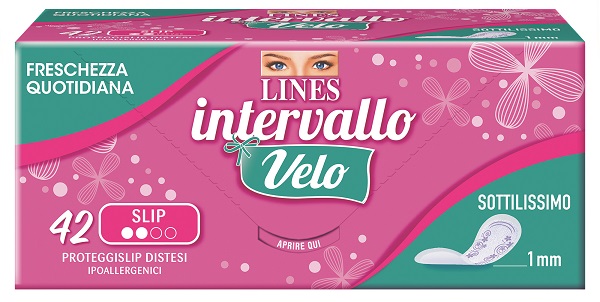 LINES INTERVALLO VELO SLIP 42 PEZZI COUPON - Fontenova srl