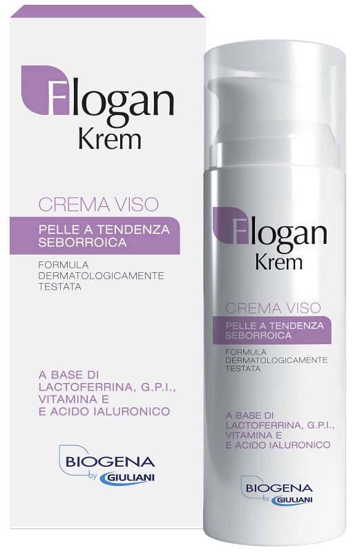 FLOGANKREM CREMA VISO PELLE TENDENZA SEBORROICA 50 ML - Fontenova srl