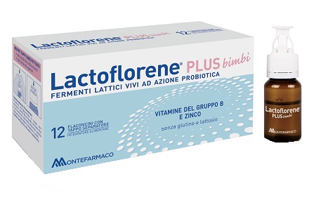 LACTOFLORENE PLUS BIMBI 12 FLACONCINI DA 10 ML - Fontenova srl