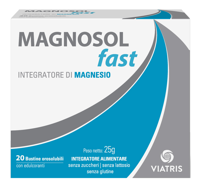 MAGNOSOL FAST 20 BUSTINE OROSOLUBILI - Fontenova srl