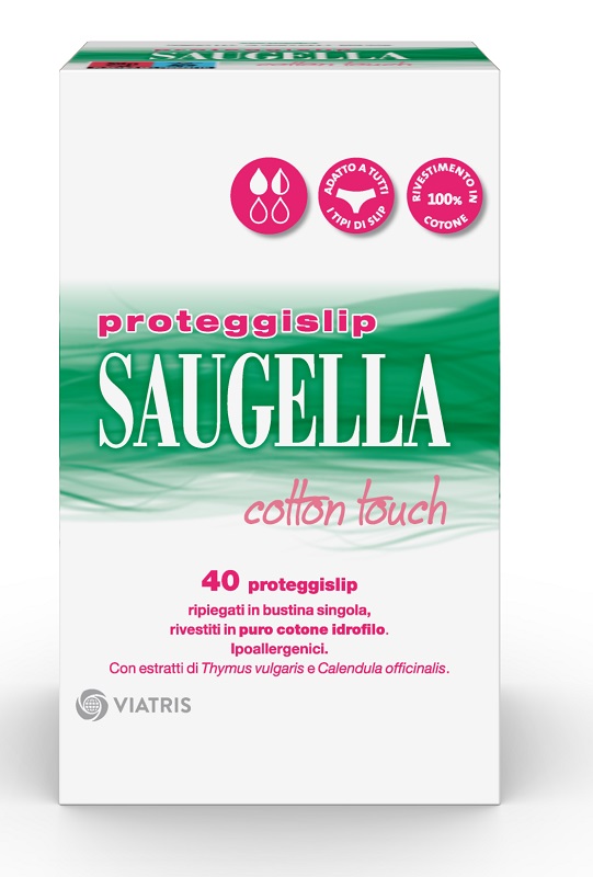 SAUGELLA ASSORBENTI COTTON TOUCH PROTEGGISLIP 40 PEZZI - Fontenova srl