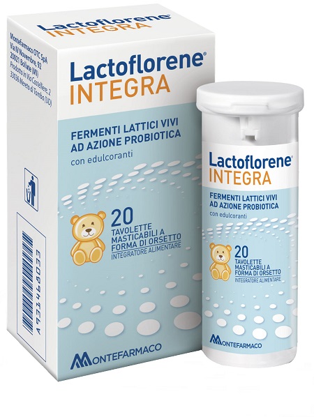 LACTOFLORENE INTEGRA 20 TAVOLETTE - Fontenova srl