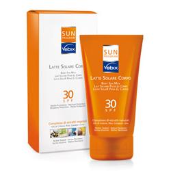 VEBIX SUN PROGRAM LATTE SOLARE CORPO SPF30 125 ML - Fontenova srl