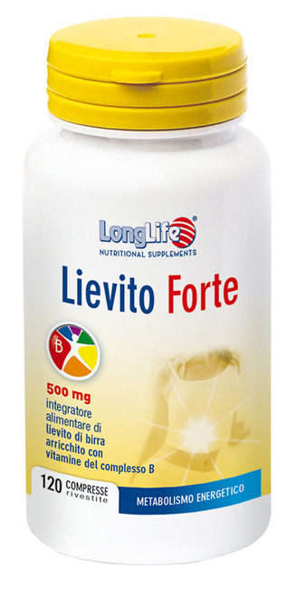 LONGLIFE LIEVITO FORTE 120 COMPRESSE - Fontenova srl