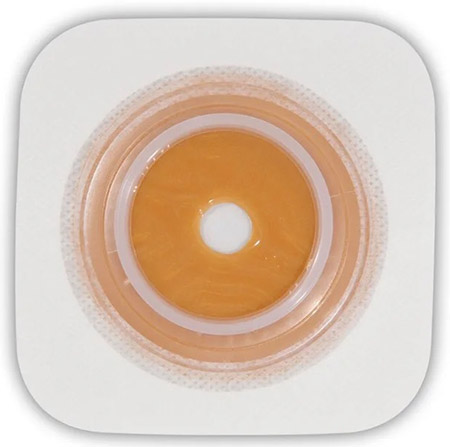 PLACCA NATURA+ FLESSIBILE IN STOMAHESIVE NATURA+ 45MM 5 PEZZI CON CEROTTO IDROCOLLOIDALE - Fontenova srl