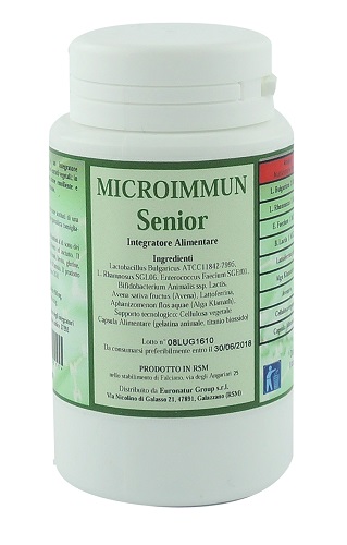 MICROIMMUN SENIOR 30 CAPSULE 500 MG - Fontenova srl