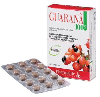 GUARANA 100% 60 COMPRESSE - Fontenova srl