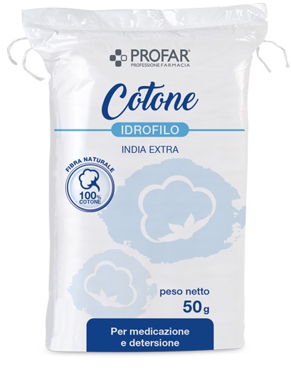 COTONE IDROFILO PROFAR INDIA EXTRA 50G - Fontenova srl