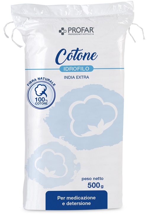 COTONE IDROFILO PROFAR INDIA EXTRA 500 G - Fontenova srl