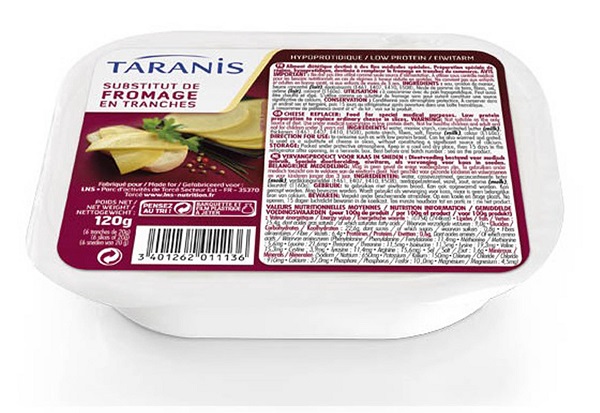 TARANIS SOSTITUTO DEL FORMAGGIO A FETTE 6 FETTE 20 G - Fontenova srl