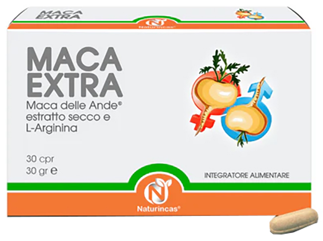 NATURINCAS MACA EXTRA 30 COMPRESSE - Fontenova srl
