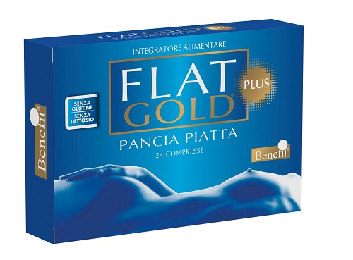 FLAT GOLD PLUS 24 COMPRESSE - Fontenova srl