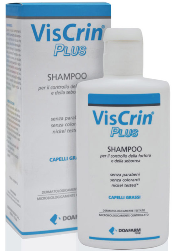 VISCRIN PLUS SHAMPOO ANTIFORFORA 200 ML - Fontenova srl