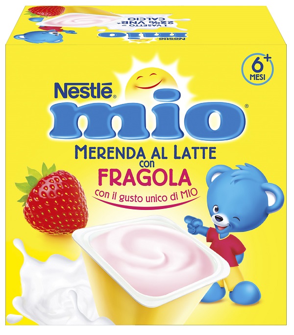 MIO MERENDA FRAGOLA 4 X 100 G - Fontenova srl