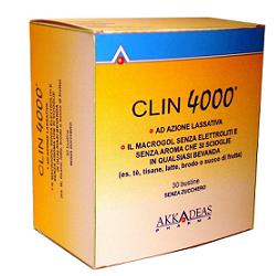 CLIN 4000 LASSATIVO 30 BUSTINE MONOUSO 10 G SENZA ZUCCHERO - Fontenova srl