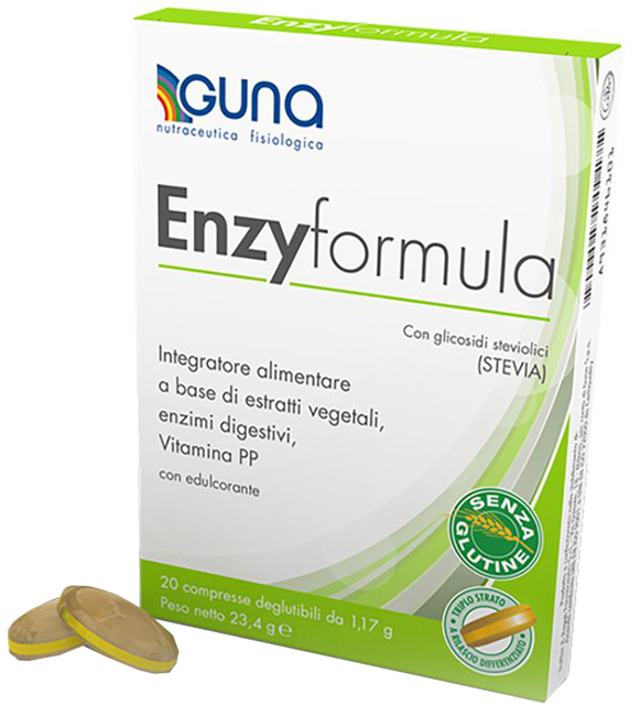 ENZYFORMULA 20 COMPRESSE DEGLUTIBILI - Fontenova srl
