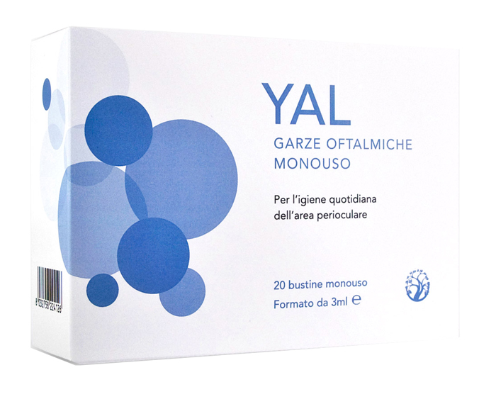 SALVIETTINE OCULARI YAL 20 PEZZI - Fontenova srl