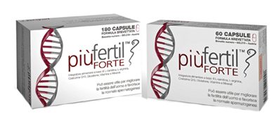 PIU' FERTIL FORTE 60 CAPSULE - Fontenova srl