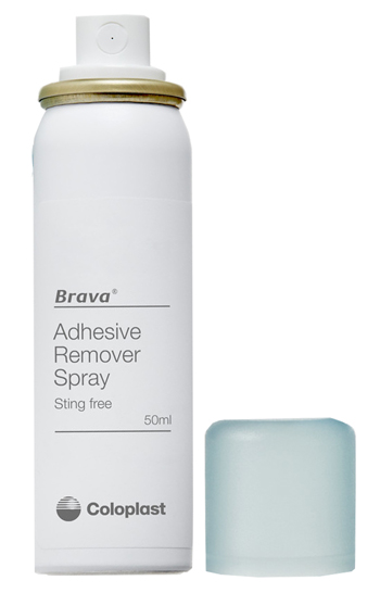 BRAVA SPRAY REMOVER PER DISTACCO DOLCE ADESIVI E DISPOSITIVI PER STOMIA 50 ML - Fontenova srl