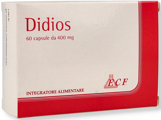 DIDIOS INTEGRATORE ALIMENTARE BLISTER 60 CAPSULE 24 G - Fontenova srl