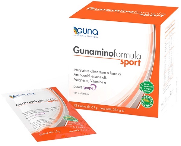 GUNAMINOFORMULA SPORT 42 BUSTE 315 G - Fontenova srl