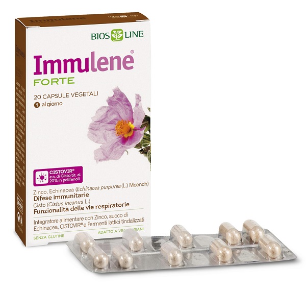 BIOSLINE IMMULENE FORTE 20 CAPSULE - Fontenova srl