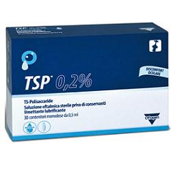 TSP 0,2% SOLUZIONE OFTALMICA UMETTANTE LUBRIFICANTE 30 FLACONCINI MONODOSE 0,5 ML - Fontenova srl