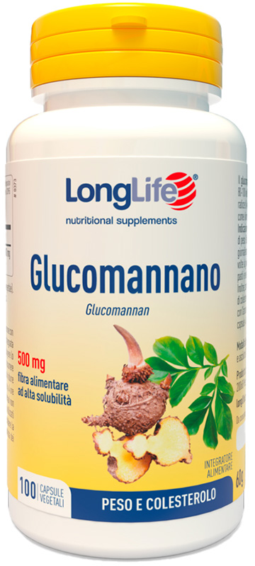 LONGLIFE GLUCOMANNANO 100 CAPSULE VEGETALI - Fontenova srl