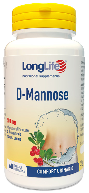 LONGLIFE D-MANNOSE 60 CAPSULE - Fontenova srl