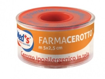 CEROTTO MEDS IPOALLERGENICO TELA 500X2,5 CM SSR - Fontenova srl