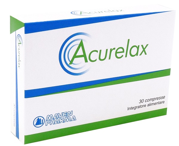 ACURELAX INTEGRATORE ALIMENTARE 30 COMPRESSE - Fontenova srl