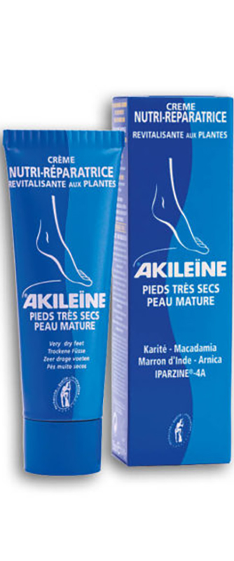AKILEINE BLU CREMA PIEDI SECCHI 50 ML - Fontenova srl