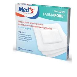 MEDICAZIONE ADESIVA MEDS 10X30 CM 3 PEZZI - Fontenova srl