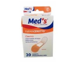 CEROTTO MEDS POLIURETANO IPOALLERGENICO CLASSICO MEDIO 20 PEZZI - Fontenova srl