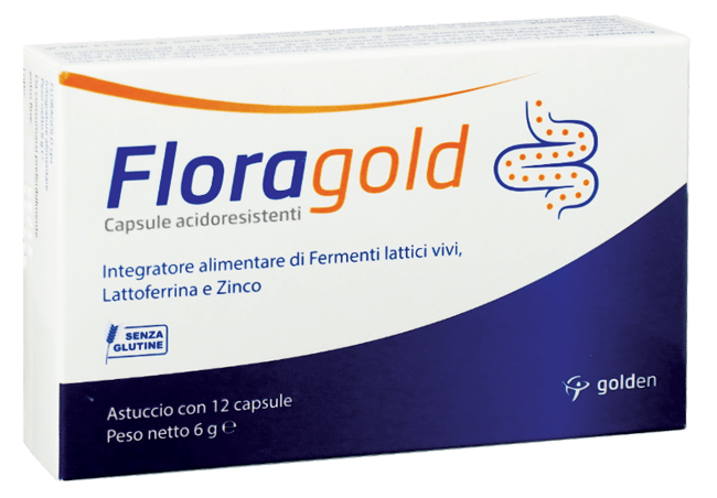 FLORAGOLD 12 CAPSULE - Fontenova srl