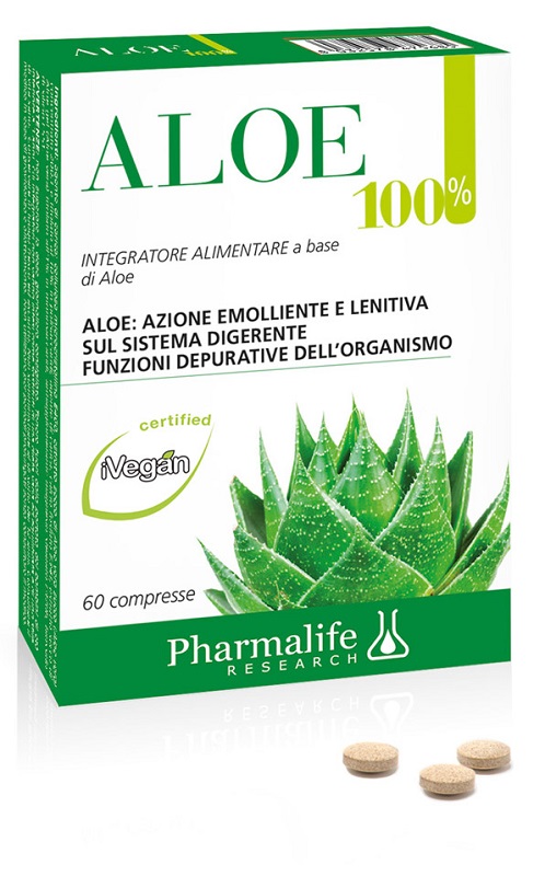 ALOE 100% 60 COMPRESSE - Fontenova srl