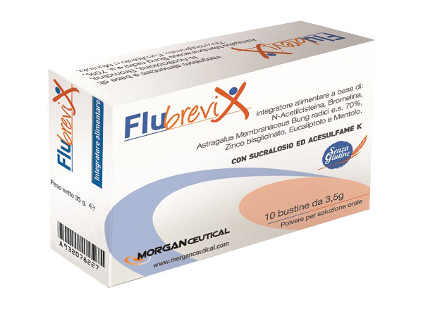 FLUBREVIX 10 BUSTINE 3,5 G - Fontenova srl