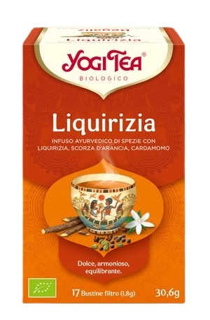 YOGI TEA LIQUIRIZIA BIO 30,6 G - Fontenova srl