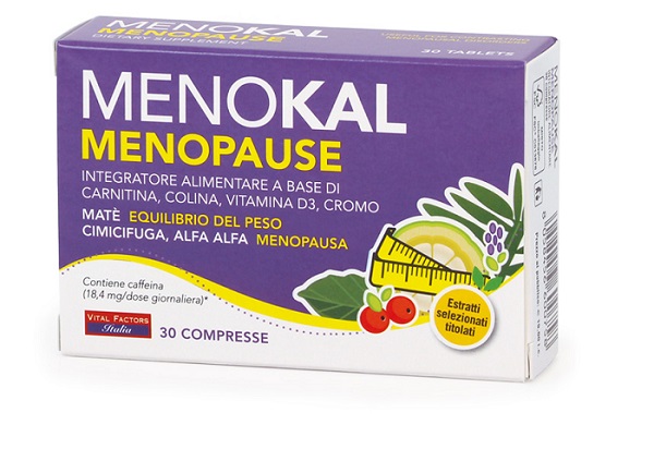 MENOKAL MENOPAUSE 30 COMPRESSE - Fontenova srl