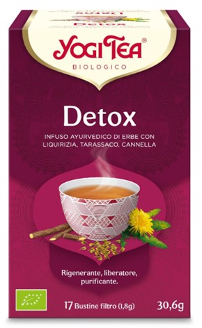 YOGI TEA DETOX BIO 30,6 G - Fontenova srl