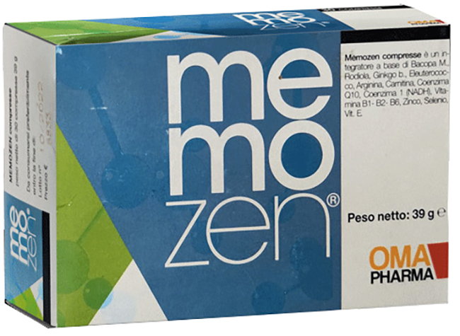 MEMOZEN 30 COMPRESSE 39 G - Fontenova srl
