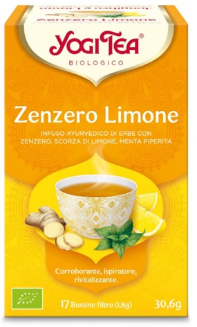 YOGI TEA ZENZERO LIMONE 31 G - Fontenova srl