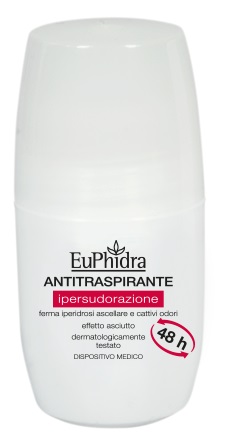 EUPHIDRA DEODORANTE IN EMULSIONE IN FLACONE ROLL-ON CON ASTUCCIO ANTITRASPIRANTE 50 ML - Fontenova srl