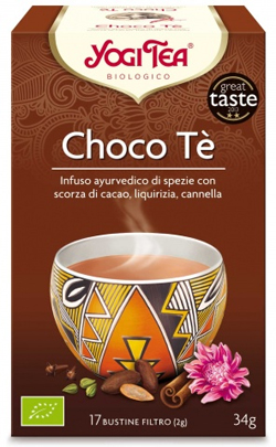 YOGI TEA CHOCO TE' BIOLOGICO 34 G - Fontenova srl