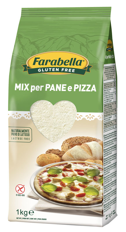 FARABELLA FARINA PREPARATO PANE/PIZZA 1 KG - Fontenova srl